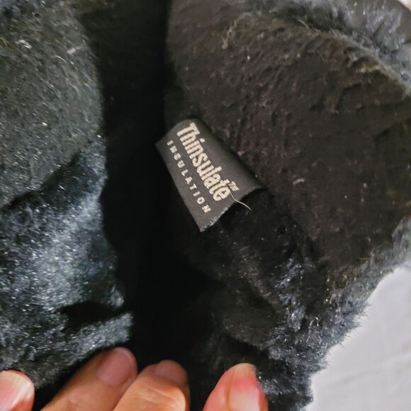 Wmns Quest Black/purple Thinsulate Snow Boots Sz 8 - Picture 5 of 11